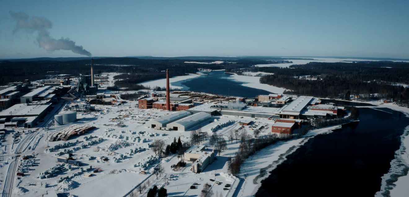 Sägewerk in Kajaani Sägewerk in Kajaani