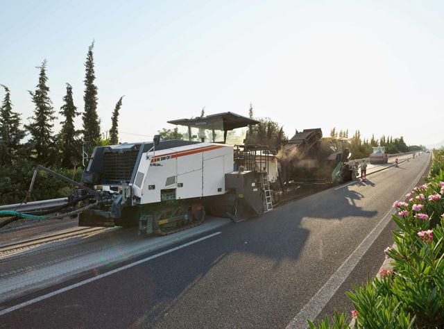 Wirtgen Group Kaltrecycling – von der Dämmerung bis zum Morgengrauen