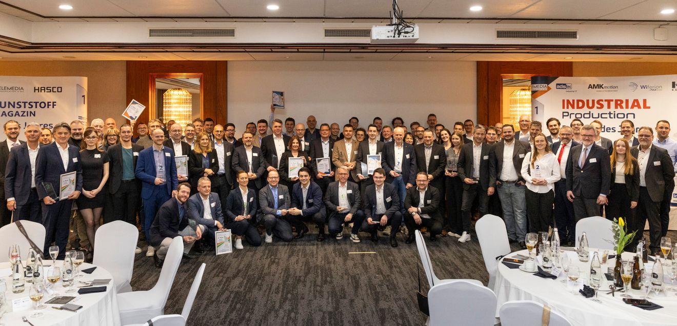 INDUSTRIAL Production Products of the year 2025: Festive award ceremony in Darmstadt