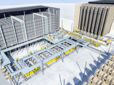 New logistics center: Liebherr relies on SSI Schäfer New logistics center: Liebherr relies on SSI Schäfer