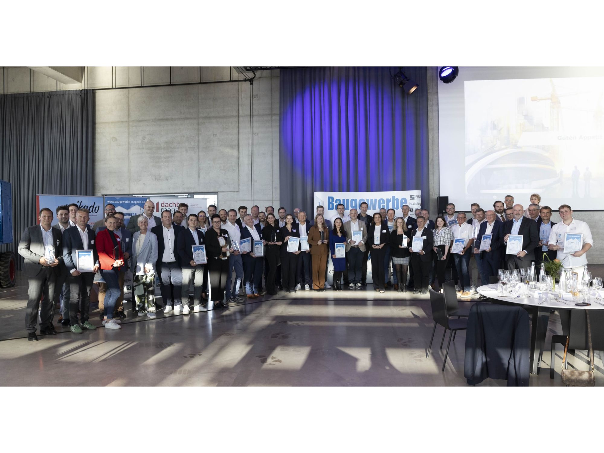 Die Preisträger der Baugewerbe Produkte des Jahres 2024