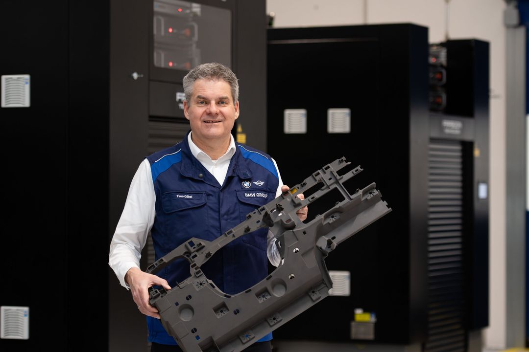 Timo Göbel, Leiter BMW Additive Manufacturing