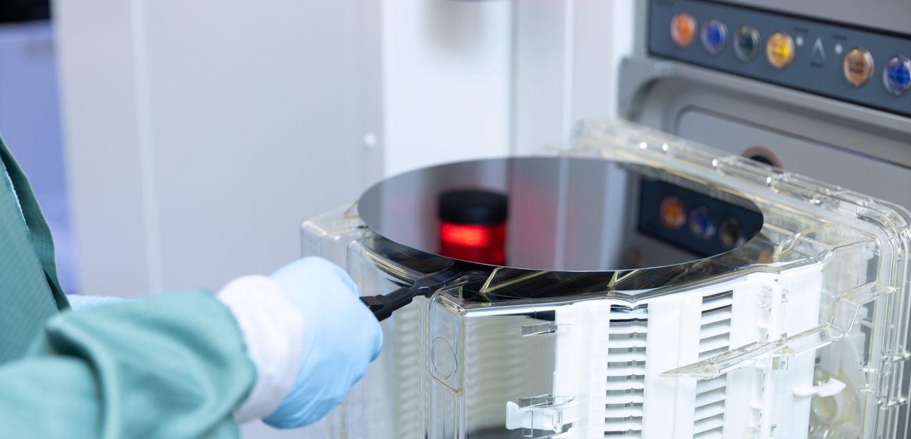 Neuer Halbleiter für die Chips der Zukunft Wafer