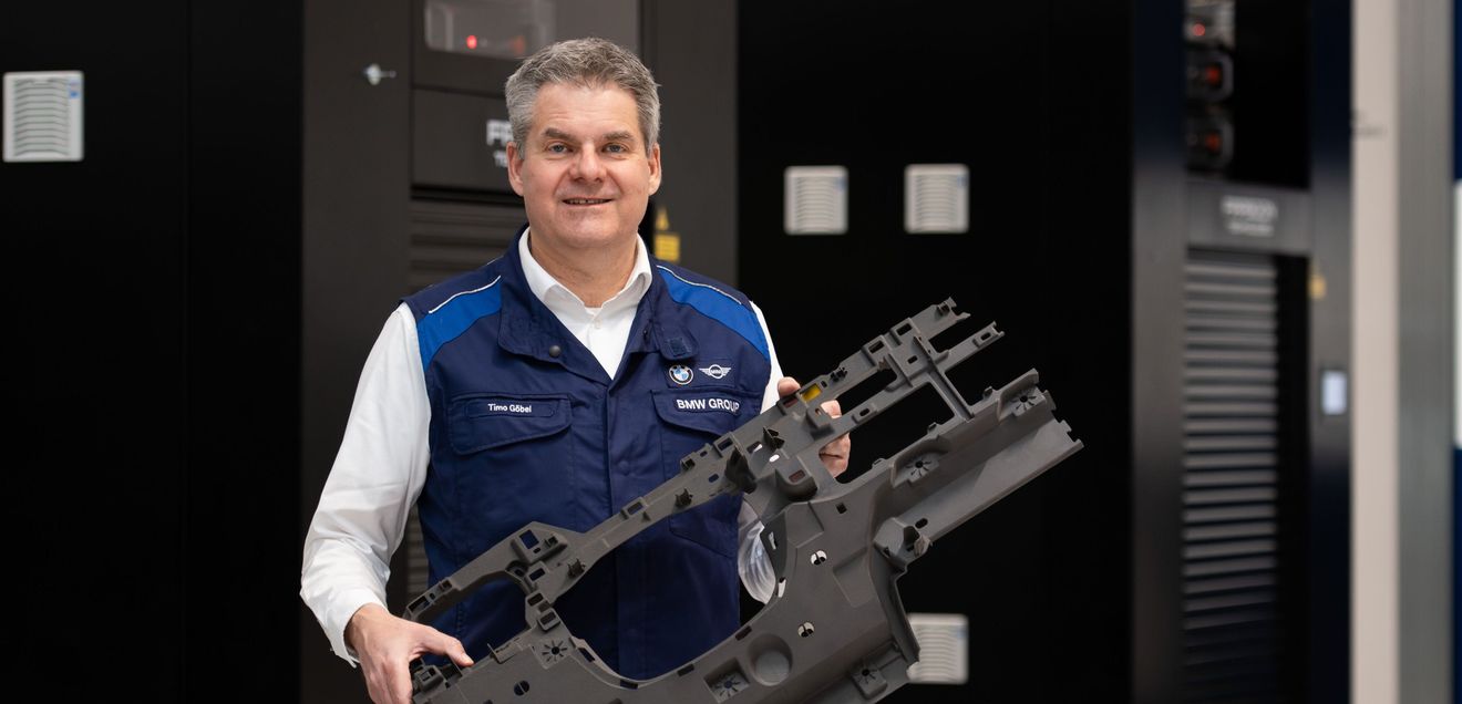 Timo Göbel, Leiter BMW Additive Manufacturing