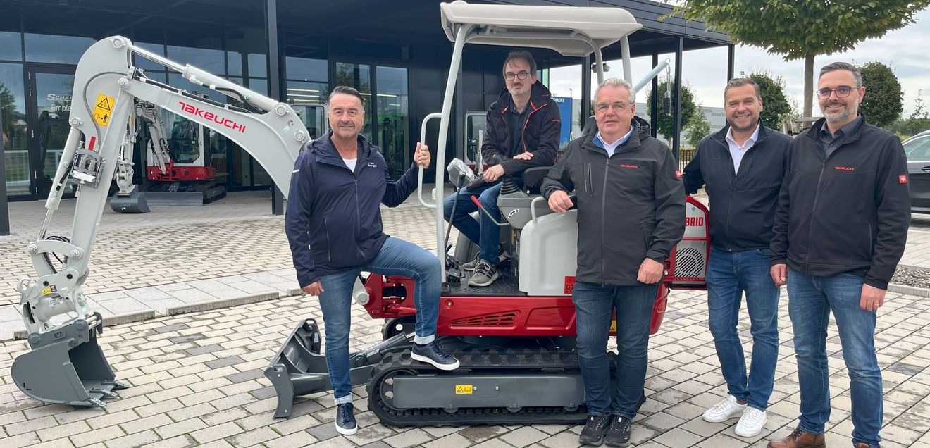 Takeuchi: Alles für den Nachwuchs Takeuchi: Alles für den Nachwuchs