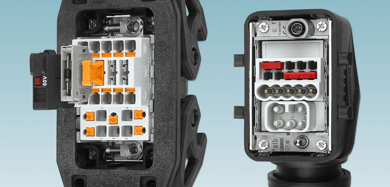 Modular contact inserts: Function for heavy-duty connectors
