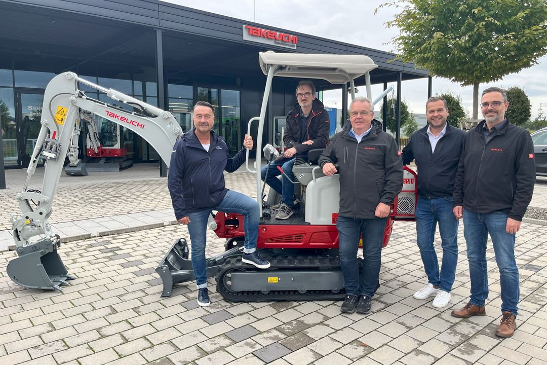 Takeuchi: Alles für den Nachwuchs Takeuchi: Alles für den Nachwuchs