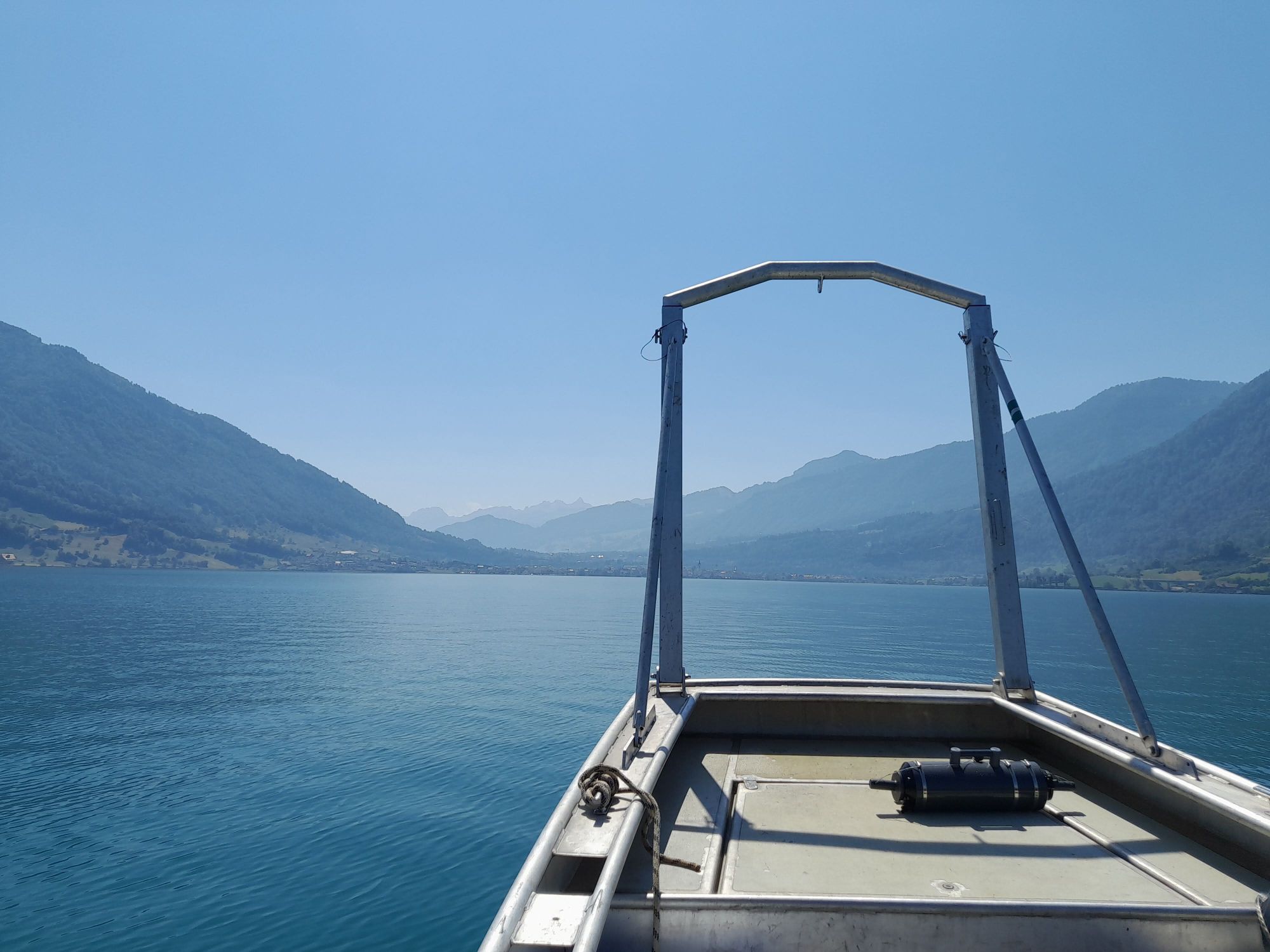 Boot auf dem Zugersee