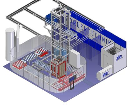 Reliable conveyor technology: Modular with vertical conveyor and safety technology