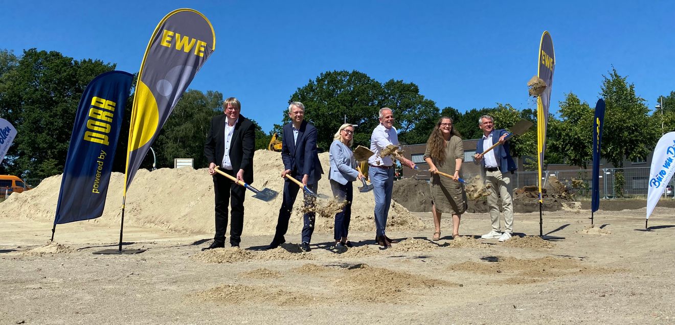 Porr baut neuen EWE-Standort Delmenhorst Porr baut neuen EWE-Standort Delmenhorst