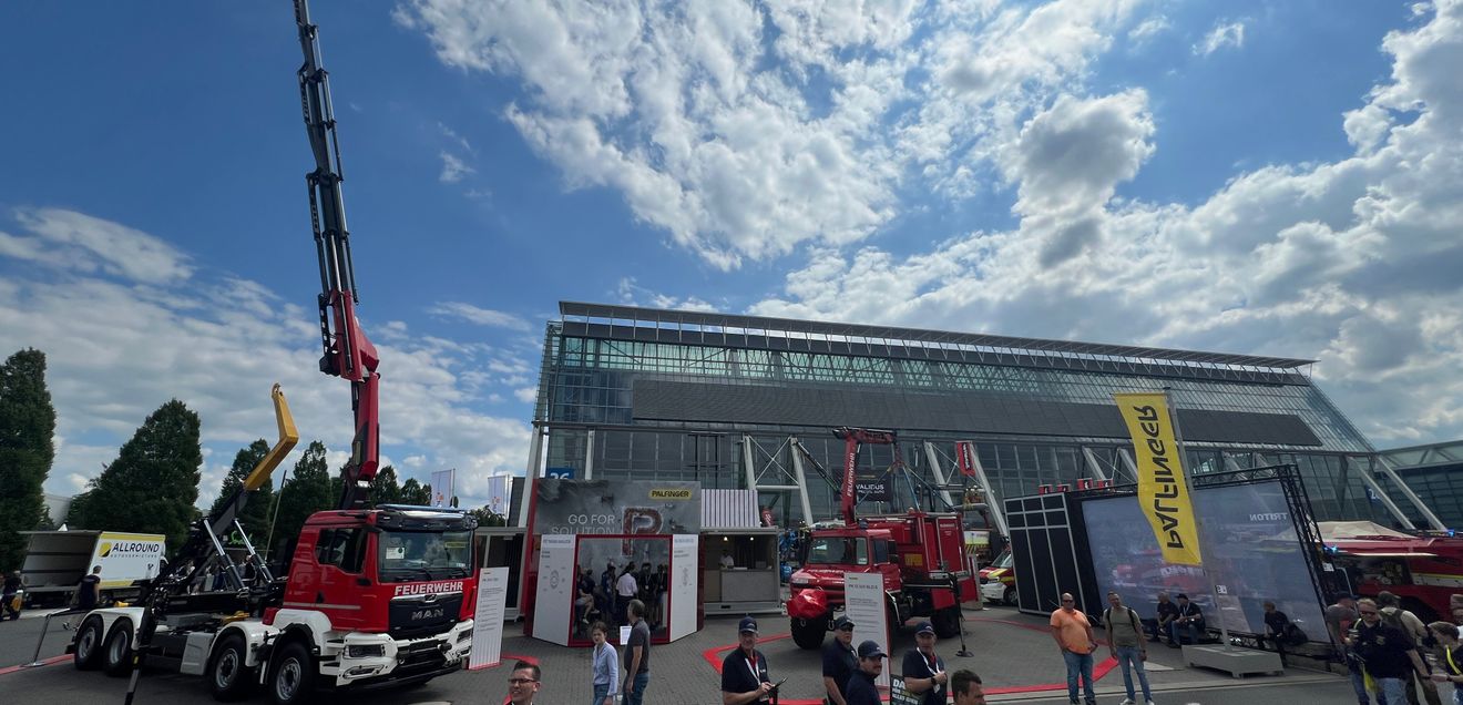 Palfinger auf der Interschutz 2026 in Hannover Palfinger auf der Interschutz 2026 in Hannover