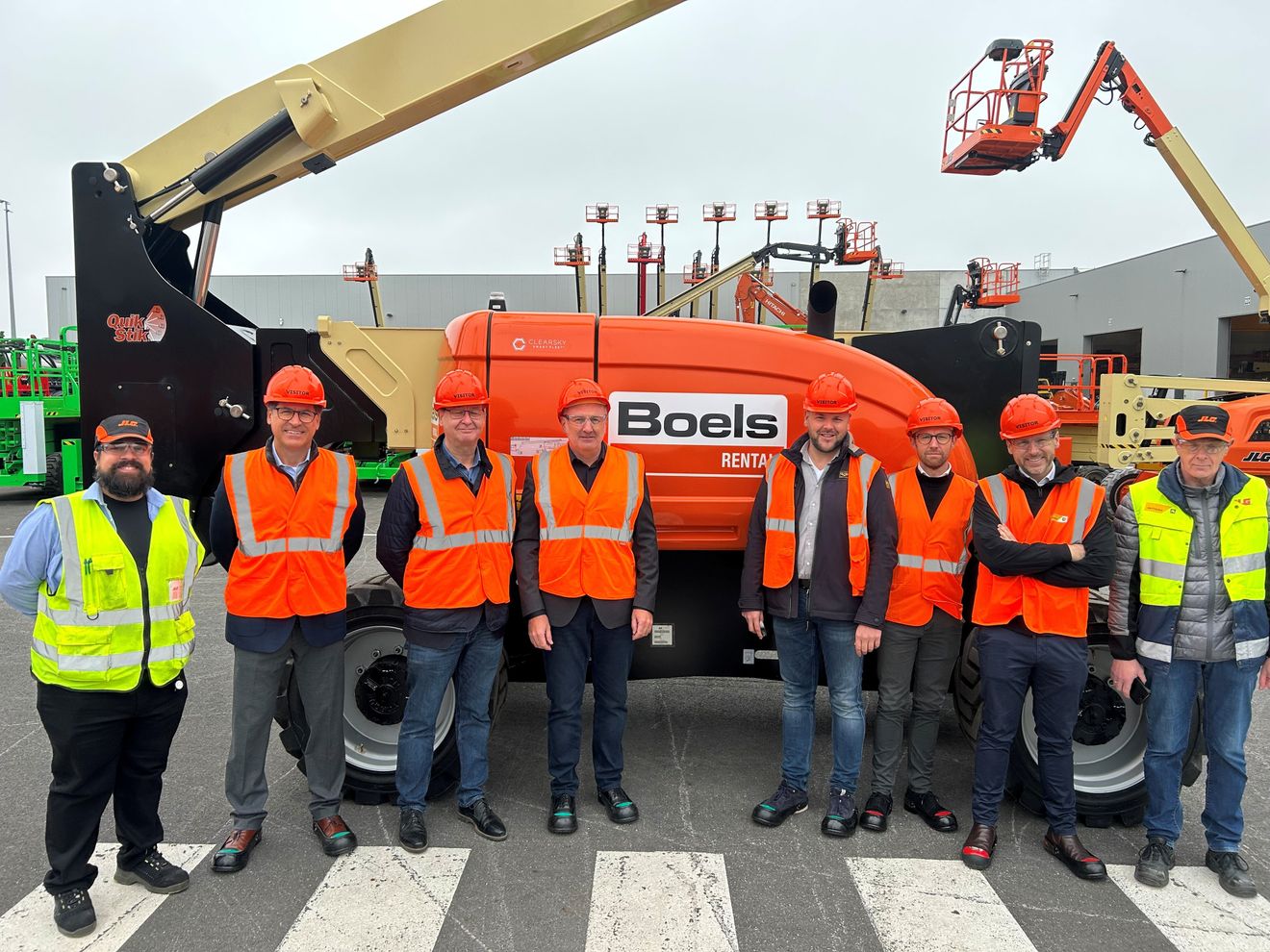 Boels Verhuur BV erweitert Mietflotte mit Großauftrag von JLG Boels Verhuur BV erweitert Mietflotte mit Großauftrag von JLG