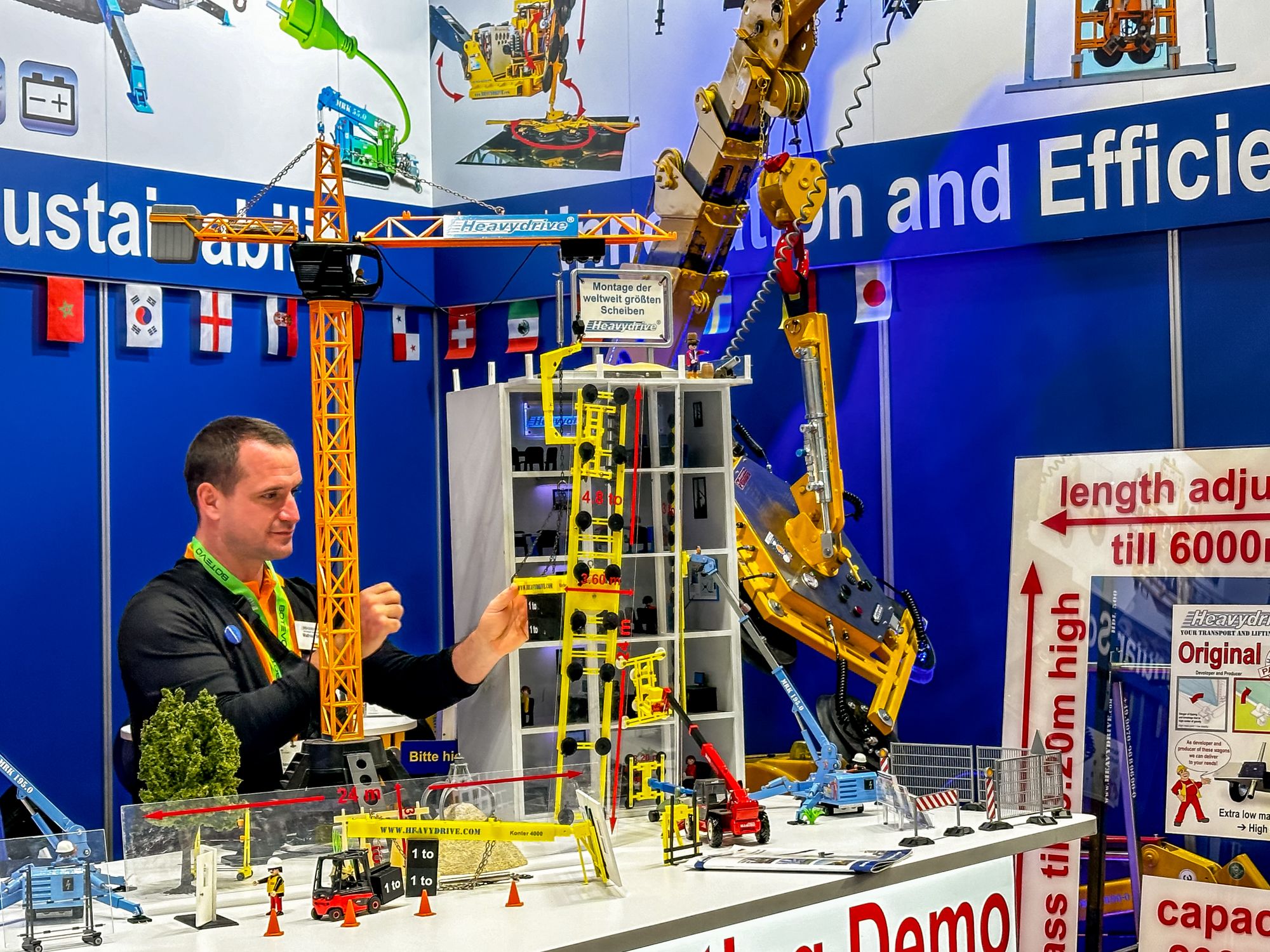 Heavydrive präsentiert innovative Montagelösungen