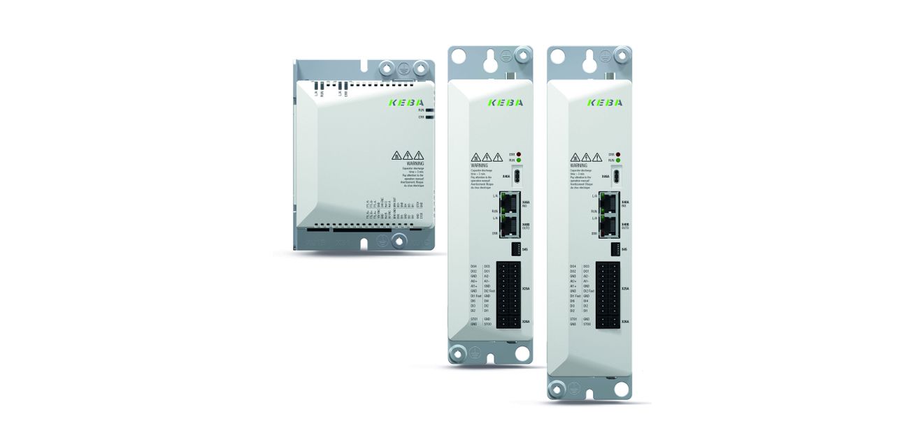 Drive systems from Keba for modular machines The KeDrive D5 is suitable as a single-axis controller.