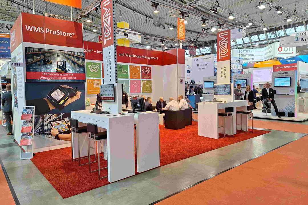 Team auf der Logimat: Logimat 2025: Austausch und wertvolle Kontakte Team auf der Logimat: Logimat 2025: Austausch und wertvolle Kontakte