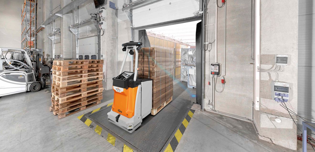 Skalierbare Automatisierung: Autonome Be- und Entladung für die Lkw-Rampe