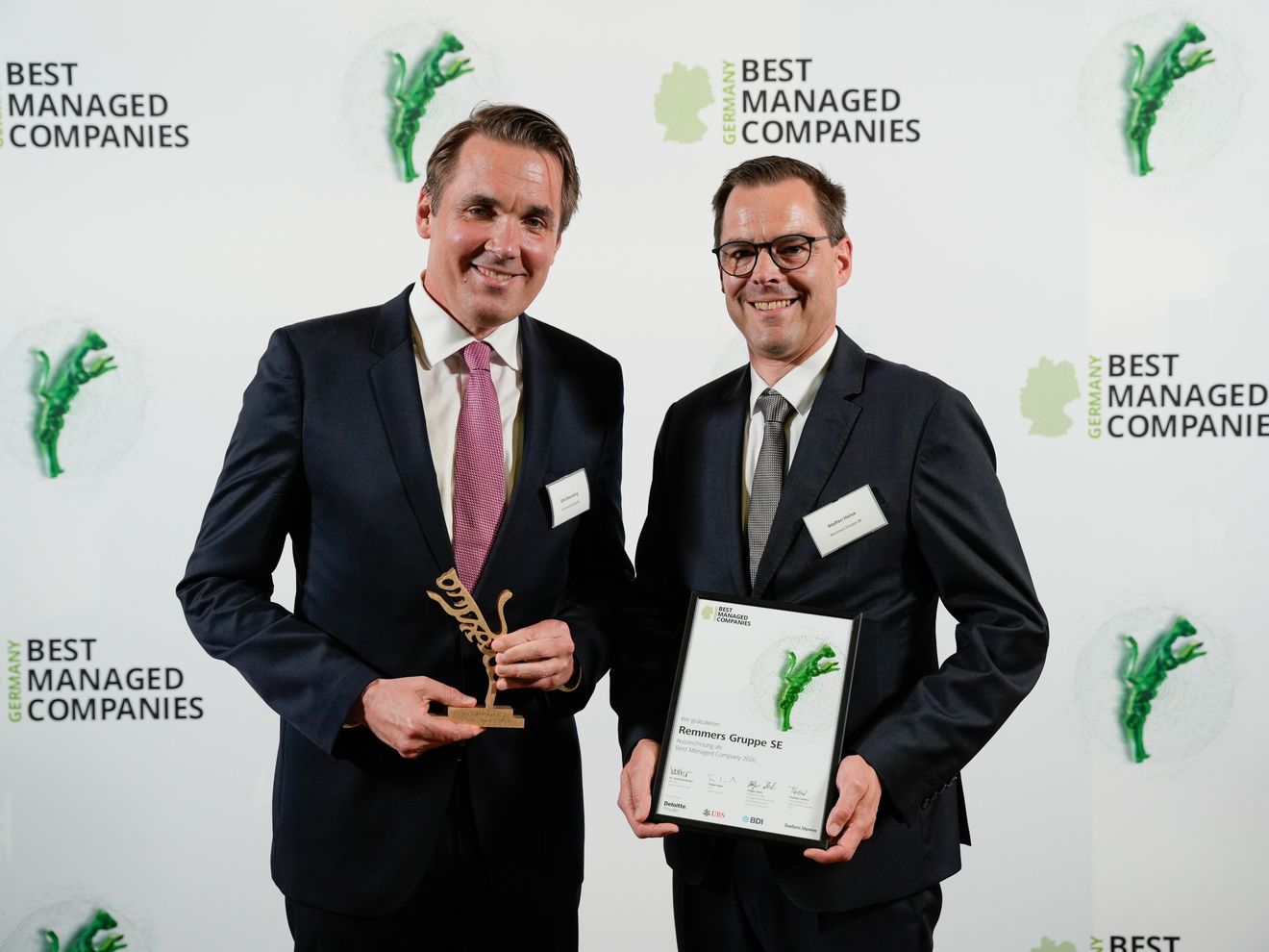 Remmers als Best Managed Company 2026 ausgezeichnet Remmers als Best Managed Company 2026 ausgezeichnet