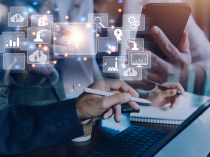 Degree of digitalization in German industrial companies: THM present maturity model 'DigiTAMM'. Degree of digitalization in German industrial companies: THM present maturity model 'DigiTAMM'.