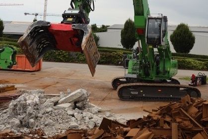 MBI Deutschland und Sennebogen für Abbruch und Recycling MBI Deutschland und Sennebogen für Abbruch und Recycling
