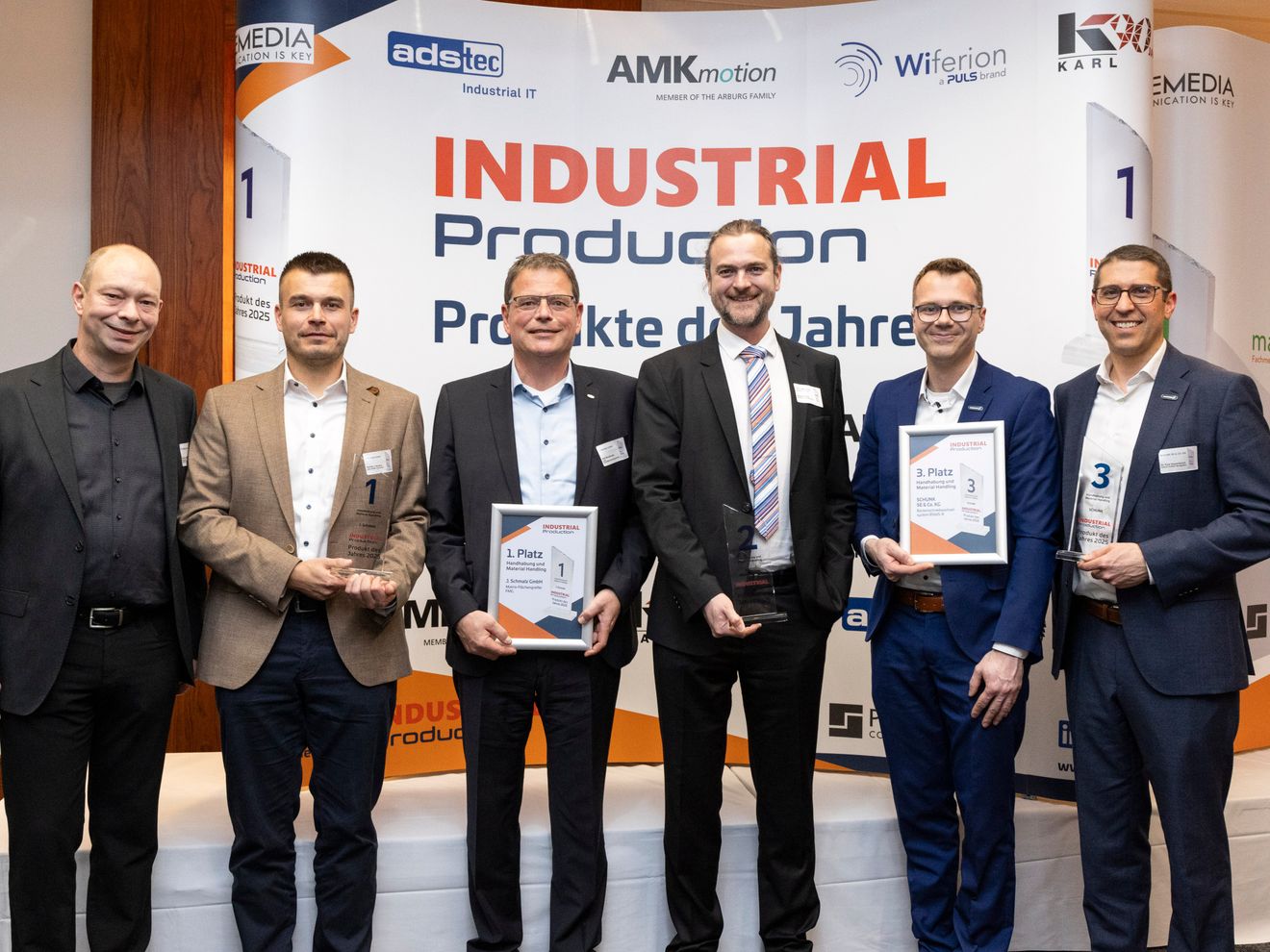 INDUSTRIAL Production Produkte des Jahres 2025: Katagorie Handhabung und Material Handling