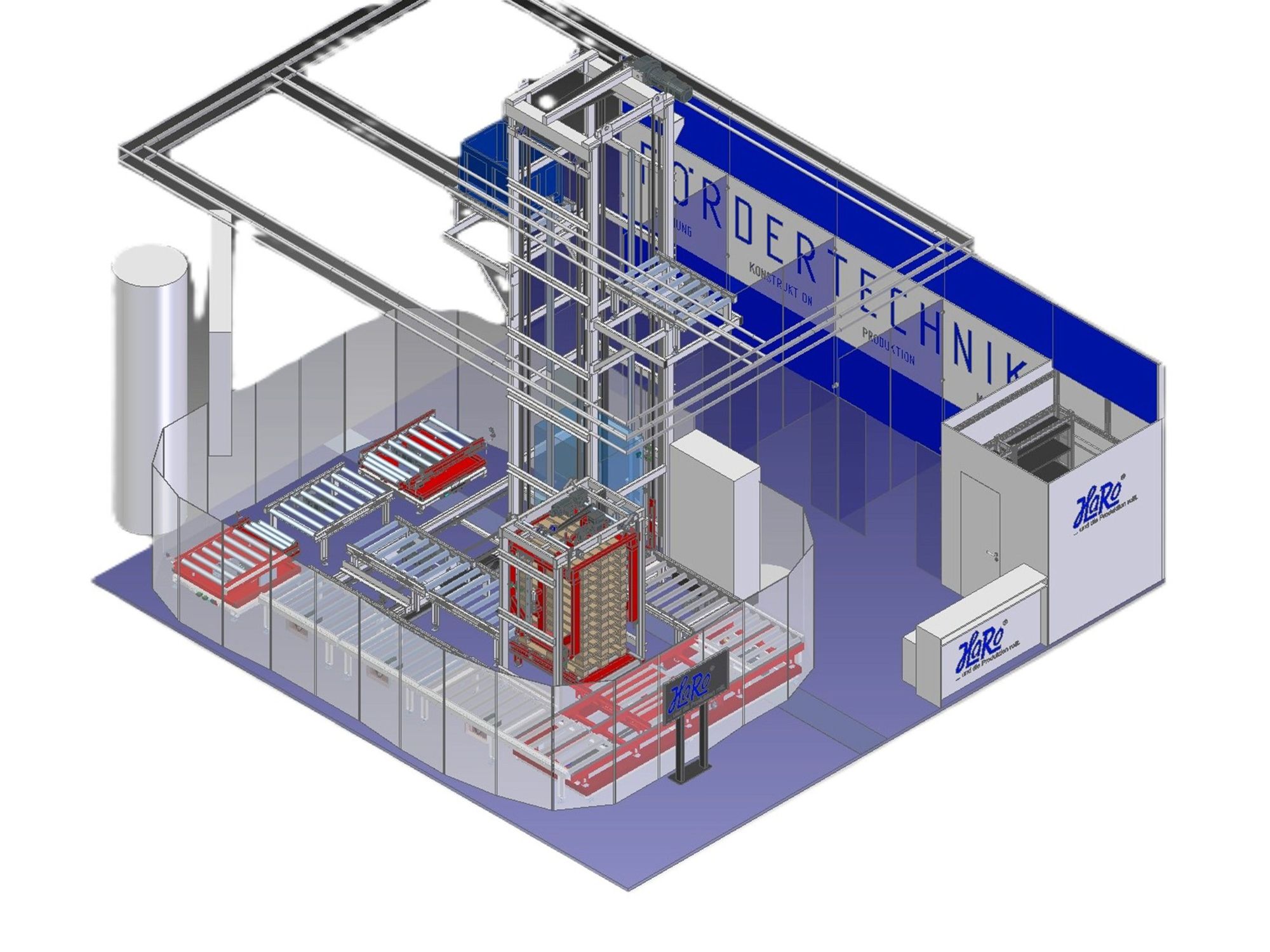 Reliable conveyor technology: Modular with vertical conveyor and safety technology Reliable conveyor technology: Modular with vertical conveyor and safety technology