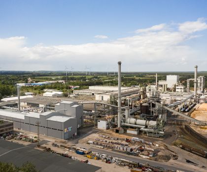 Das Sonae Arauco Werk in Beeskow