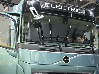 Bei Volvo standen die Zeichen auf E-Antriebe - etwa wie bei diesem Lastwagen