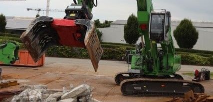 MBI Deutschland und Sennebogen für Abbruch und Recycling MBI Deutschland und Sennebogen für Abbruch und Recycling