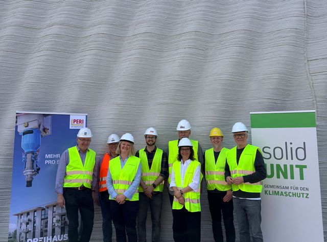 Peri 3D Construction stärkt solid UNIT als neues Mitglied
