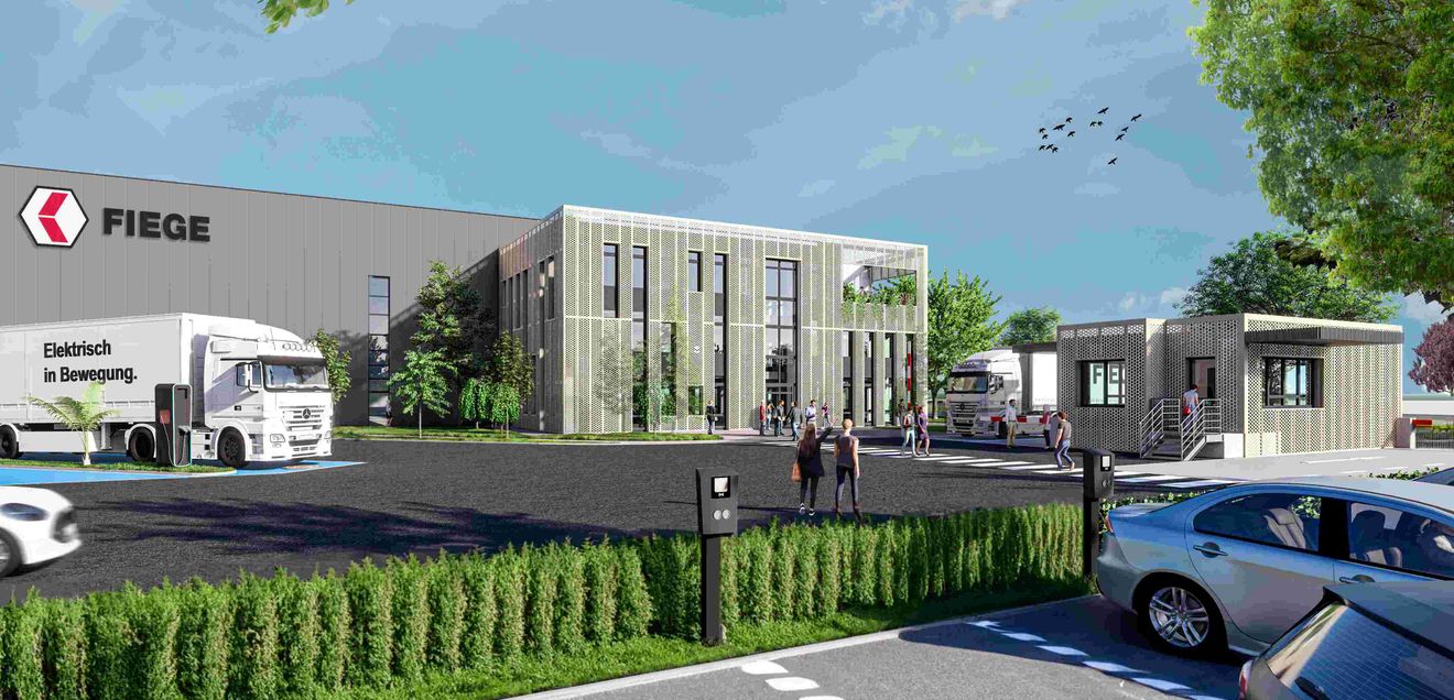 New multi-user center: Fiege builds new logistics center in Hamminkeln New multi-user center: Fiege builds new logistics center in Hamminkeln