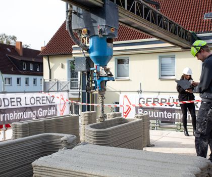 Peri 3D Construction: Deutschlands erstes öffentlich gefördertes Mehrfamilienhaus im 3D-Druckverfahren Peri 3D Construction: Deutschlands erstes öffentlich gefördertes Mehrfamilienhaus im 3D-Druckverfahren