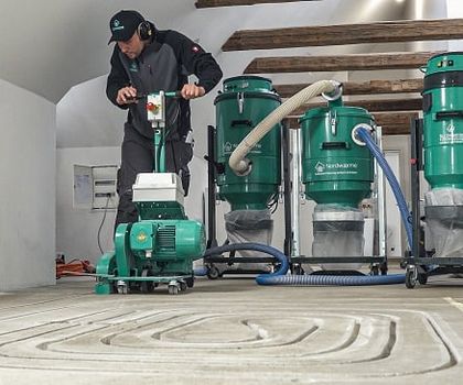 Start-up fräst Fußbodenheizungen einfach in den alten Boden
