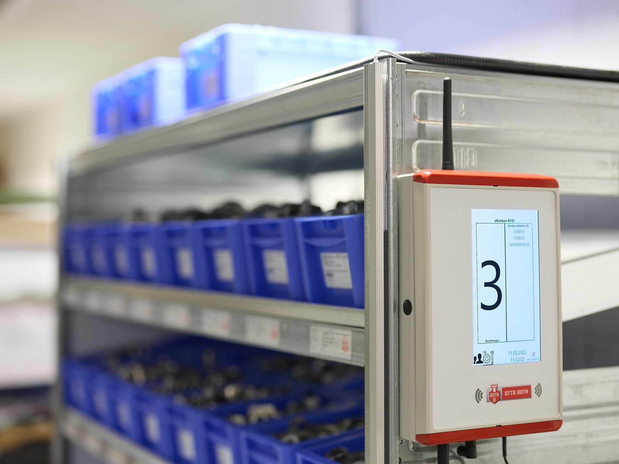 Kanban shelf