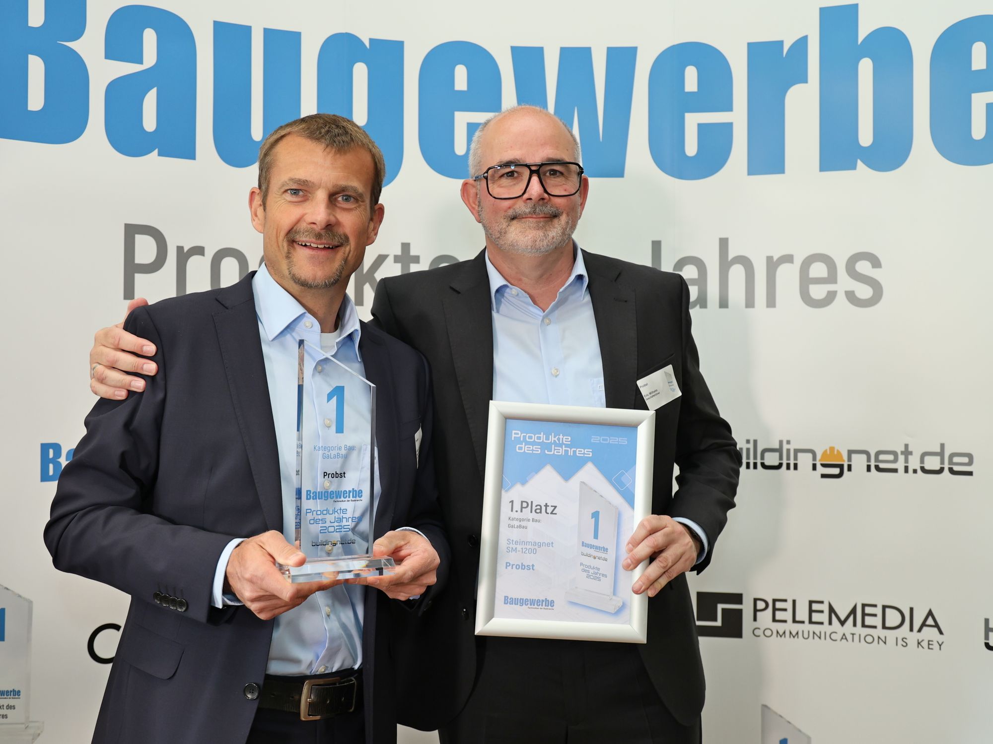 Holger Merholz und Eric Wilhelm schafften es mit Probst zum vierten Mal auf Platz 1.
