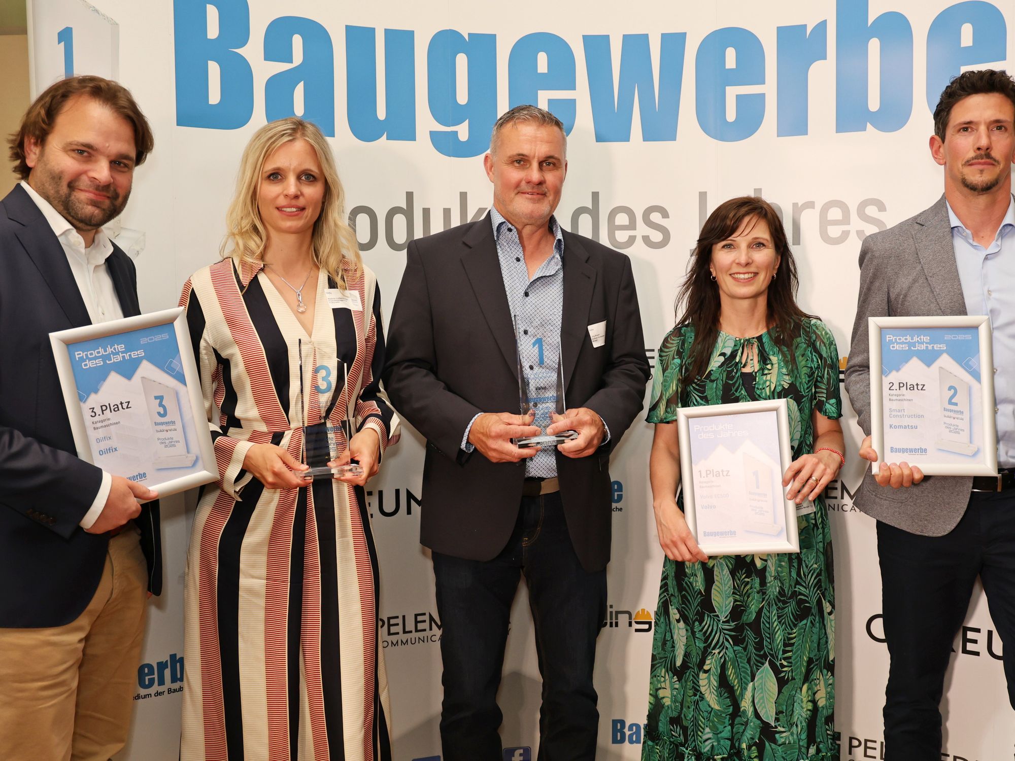 Die Baumaschinen des Jahres 2025