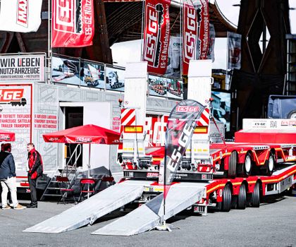 Der Messestand von ES-GE auf der IAA Transportation 2023