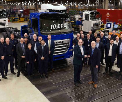 DAF erreicht Meilenstein von 10.000 XB-Lkw für den Verteilerverkehr DAF XB der neuen Generation für Maxi Haulage Limited