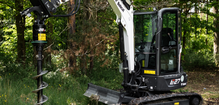 Die neuen Erdbohrer von Bobcat überzeugen mit cleveren Konstruktionsdetails. Die neuen Erdbohrer von Bobcat überzeugen mit cleveren Konstruktionsdetails.