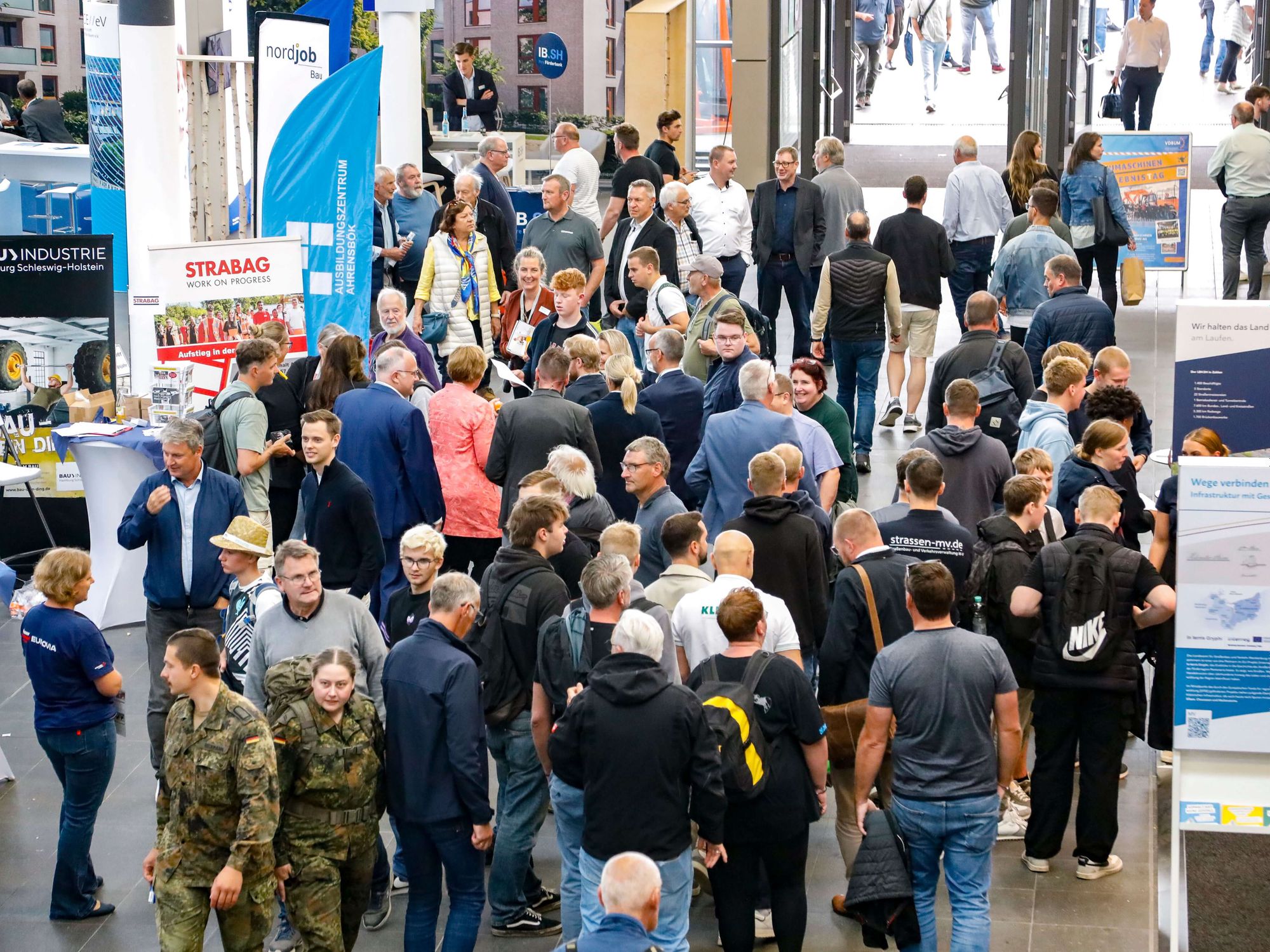 Vom 9. bis 13. September steht in den Holstenhallen Neumünster wieder das Bauen im Mittelpunkt.