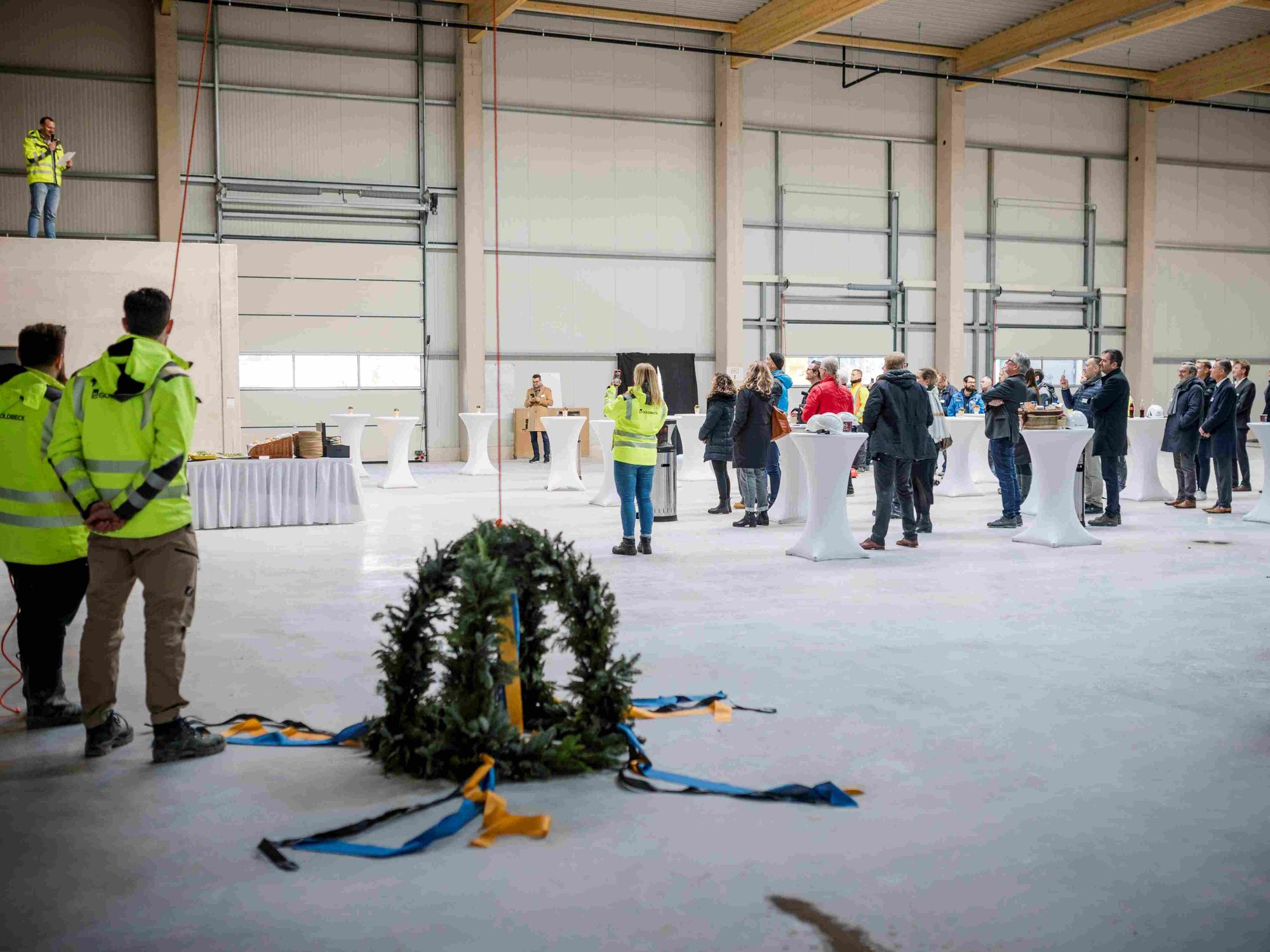 Flurförderzeuge: K.Hartwall: Richtfest für den Deutschlandstandort Flurförderzeuge: K.Hartwall: Richtfest für den Deutschlandstandort