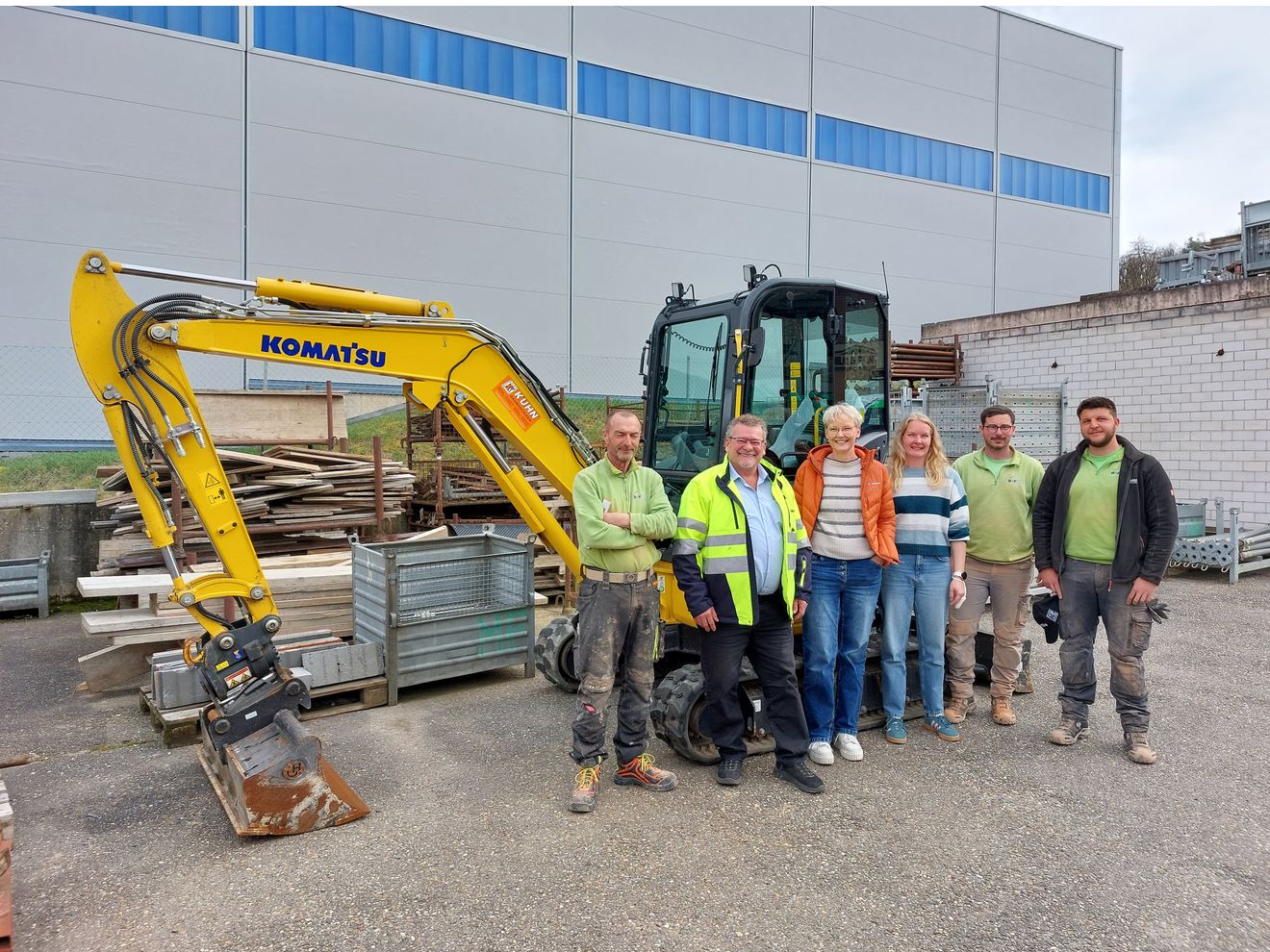 Wie M+F Bau mit dem Komatsu PC38MR-5 den Baustellenalltag optimiert Wie M+F Bau mit dem Komatsu PC38MR-5 den Baustellenalltag optimiert