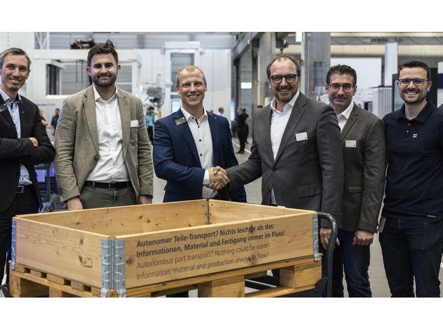 Trump and Safelog: Automating material flow for SMEs
