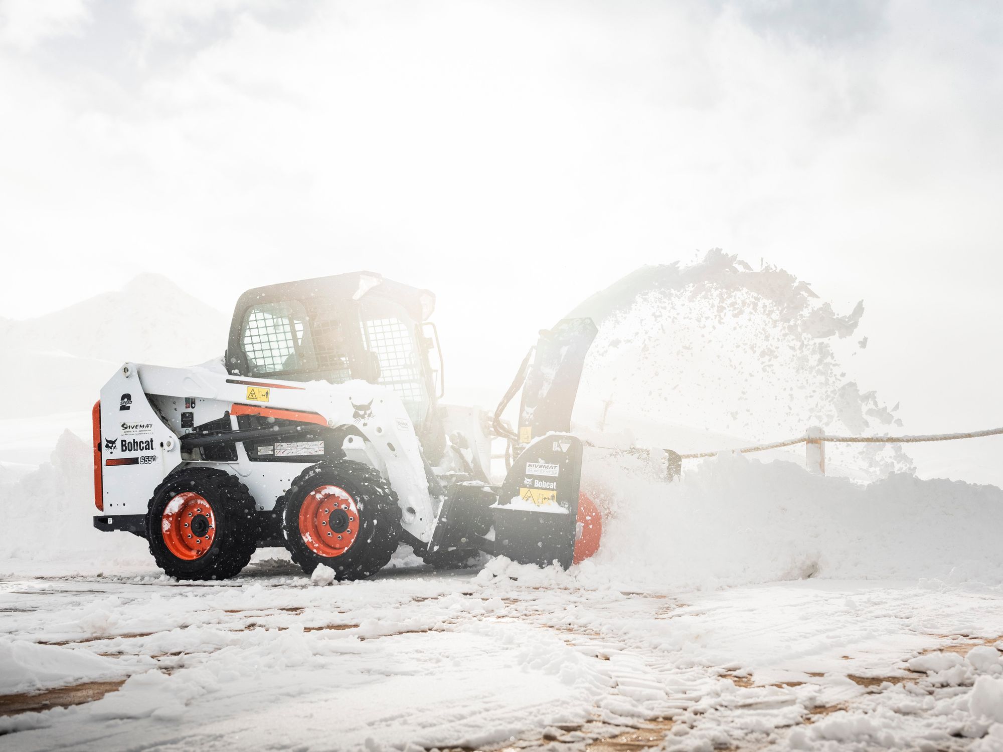 Wie Bobcat den Winteralltag erleichtert
