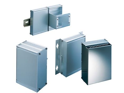 Polyrack: Modular for mounting rail and wall mounting Polyrack: Modular for mounting rail and wall mounting