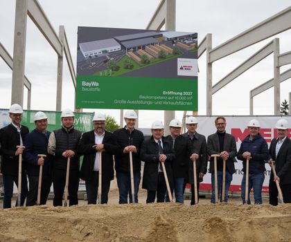 BayWa setzt mit Neubau in Pocking auf zukunftsfähige Baustofflogistik BayWa setzt mit Neubau in Pocking auf zukunftsfähige Baustofflogistik