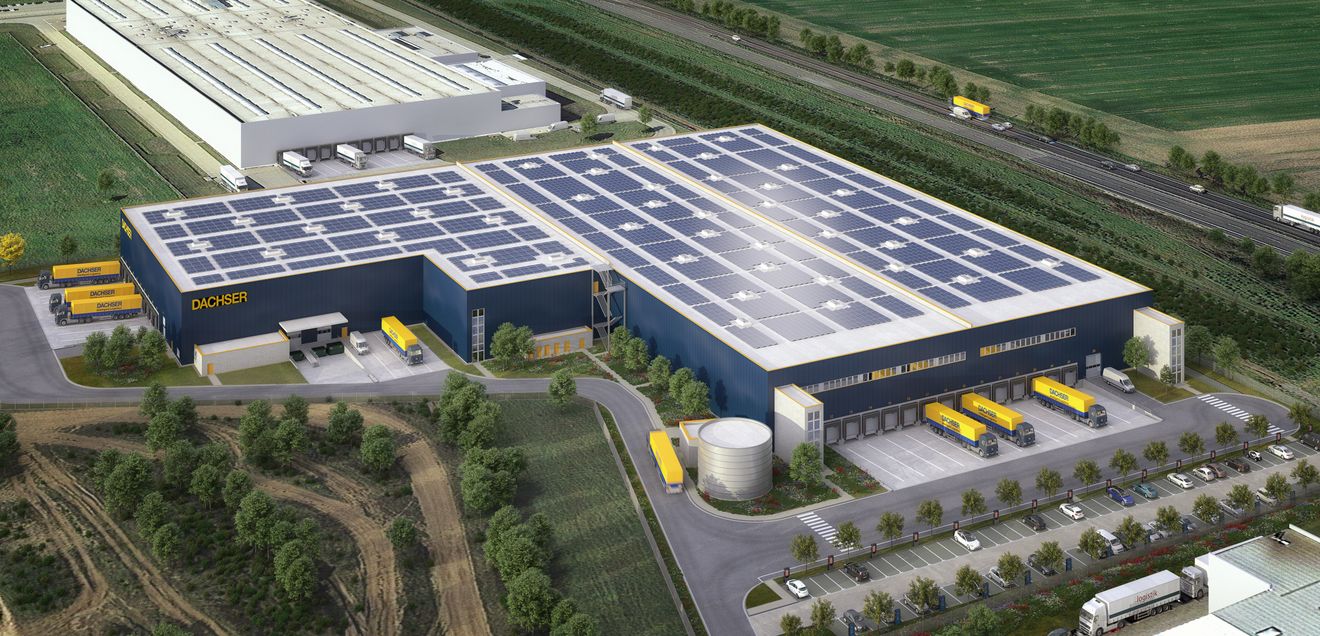 Neue Logistik-Anlage für Dachser von Panattoni Neue Logistik-Anlage für Dachser von Panattoni