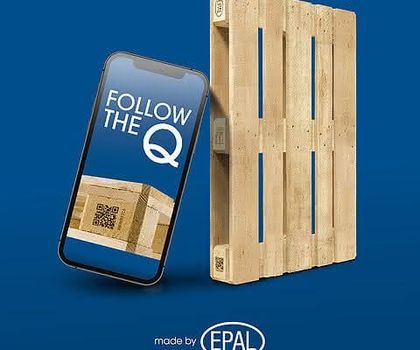 Epal at the Fachpack: Pallets with QR code
