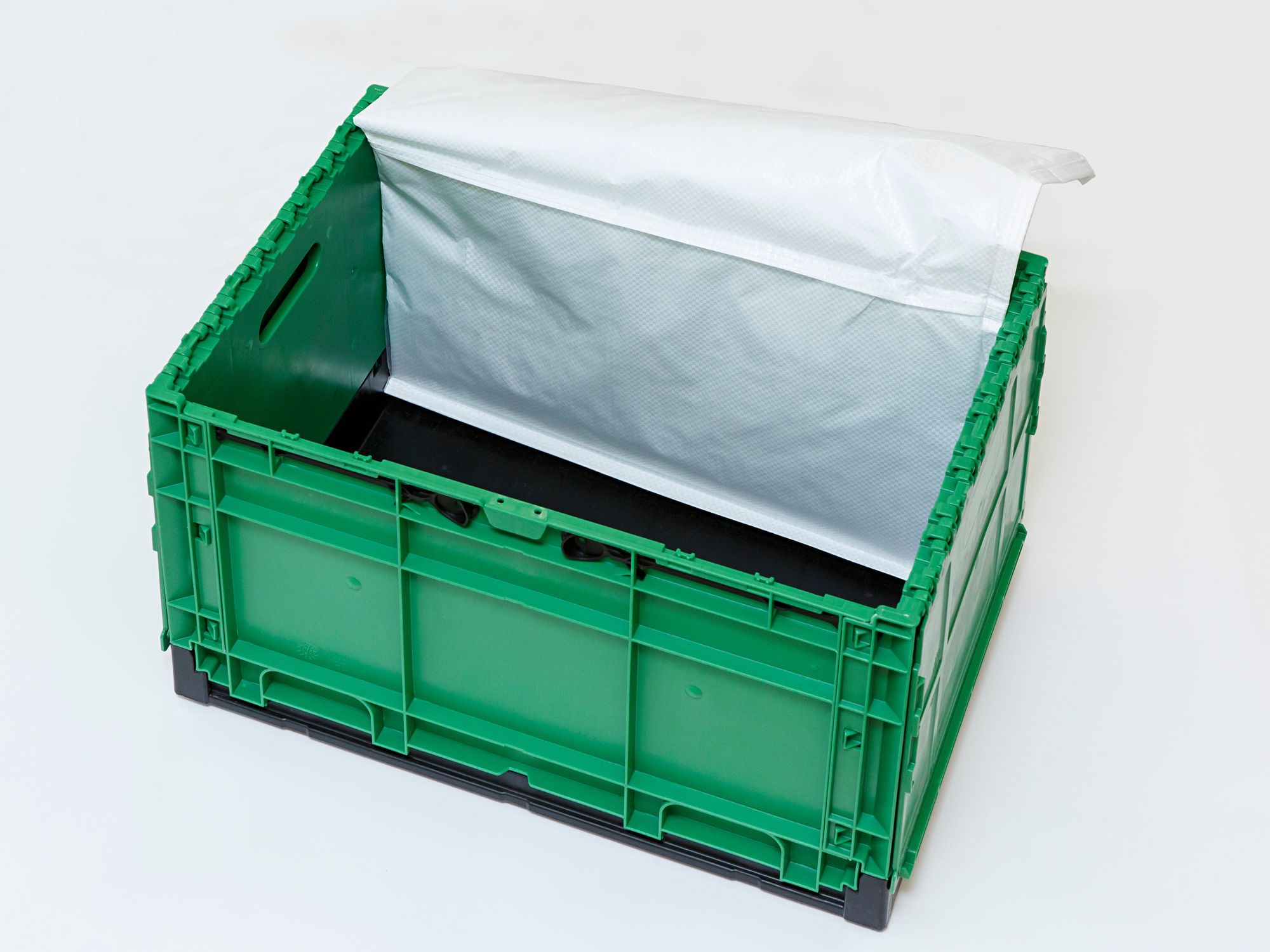 Nachhaltige Verpackungsmaterialien: Mehrweg-Transportlösung mit eingebautem Ladungsschutz Nachhaltige Verpackungsmaterialien: Mehrweg-Transportlösung mit eingebautem Ladungsschutz