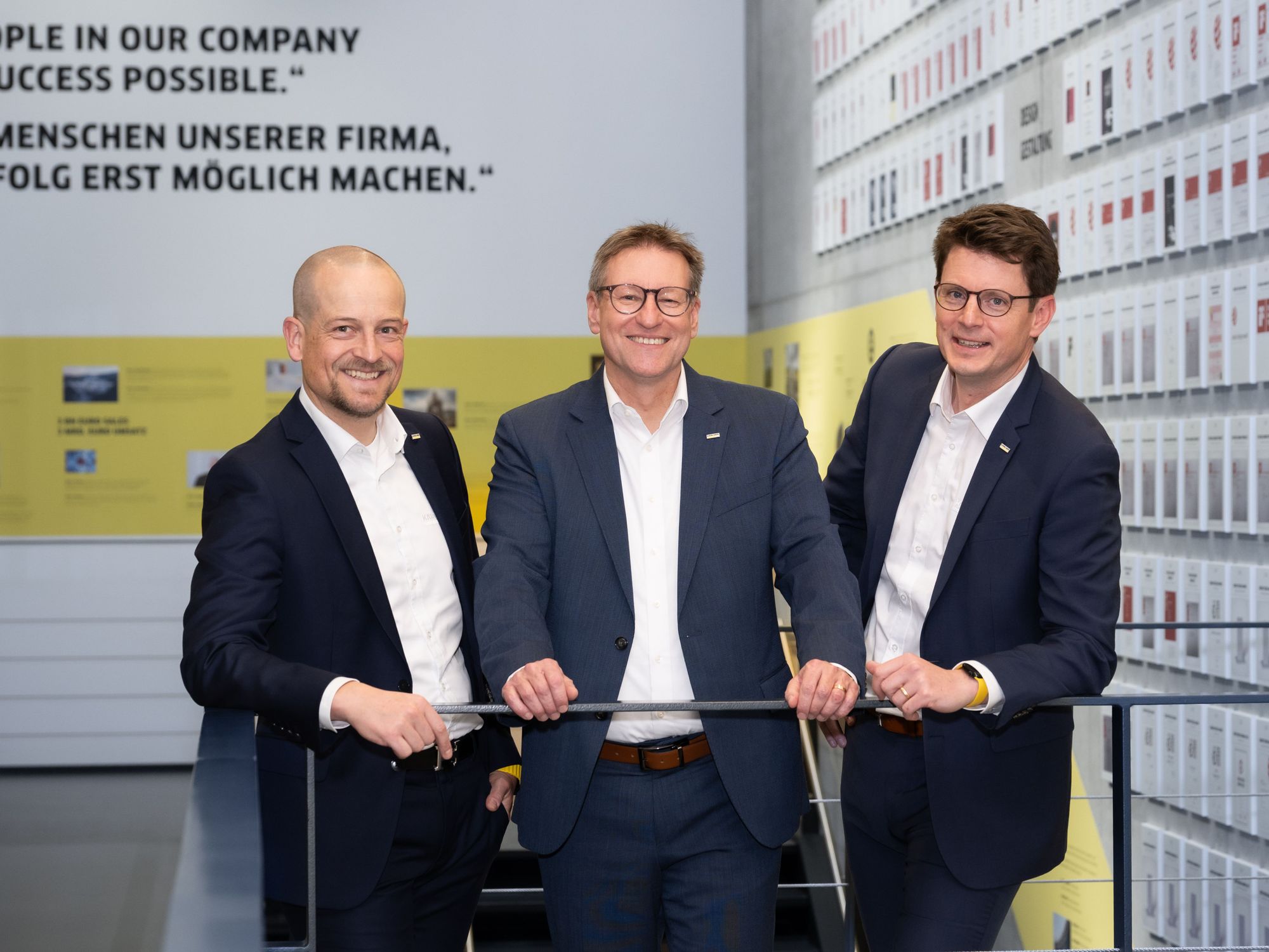 Die neue Geschäftsführung der Alfred Kärcher Vertriebs-GmbH Die neue Geschäftsführung der Alfred Kärcher Vertriebs-GmbH