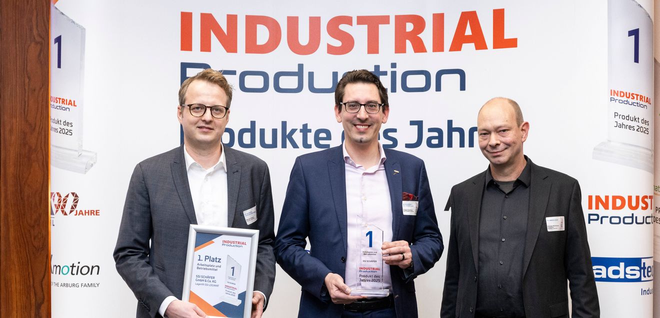 INDUSTRIAL Production Produkte des Jahres 2025: Kategorie Arbeitsplatz und Betriebsmittel INDUSTRIAL Production Produkte des Jahres 2025: Kategorie Arbeitsplatz und Betriebsmittel